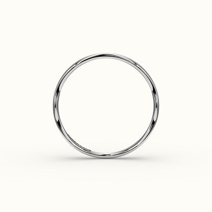 Anillo orgánico ondulado irregular
