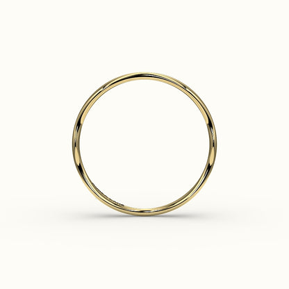 Anillo orgánico ondulado irregular