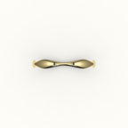 Anillo orgánico ondulado irregular