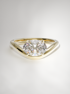 The Arco | East West Oval Solitaire (Copy) (Copy)